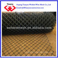 galvanized and PVC coated chain link fence